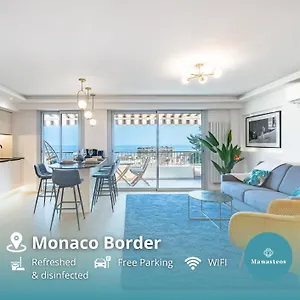 Apartment Baie De Monaco - Terrasse Vue - Parking - Af